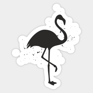 Flamingo Summer Sun Beach Sticker